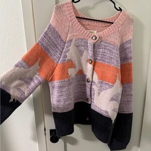 NWT wool Anthropologie button up sweater